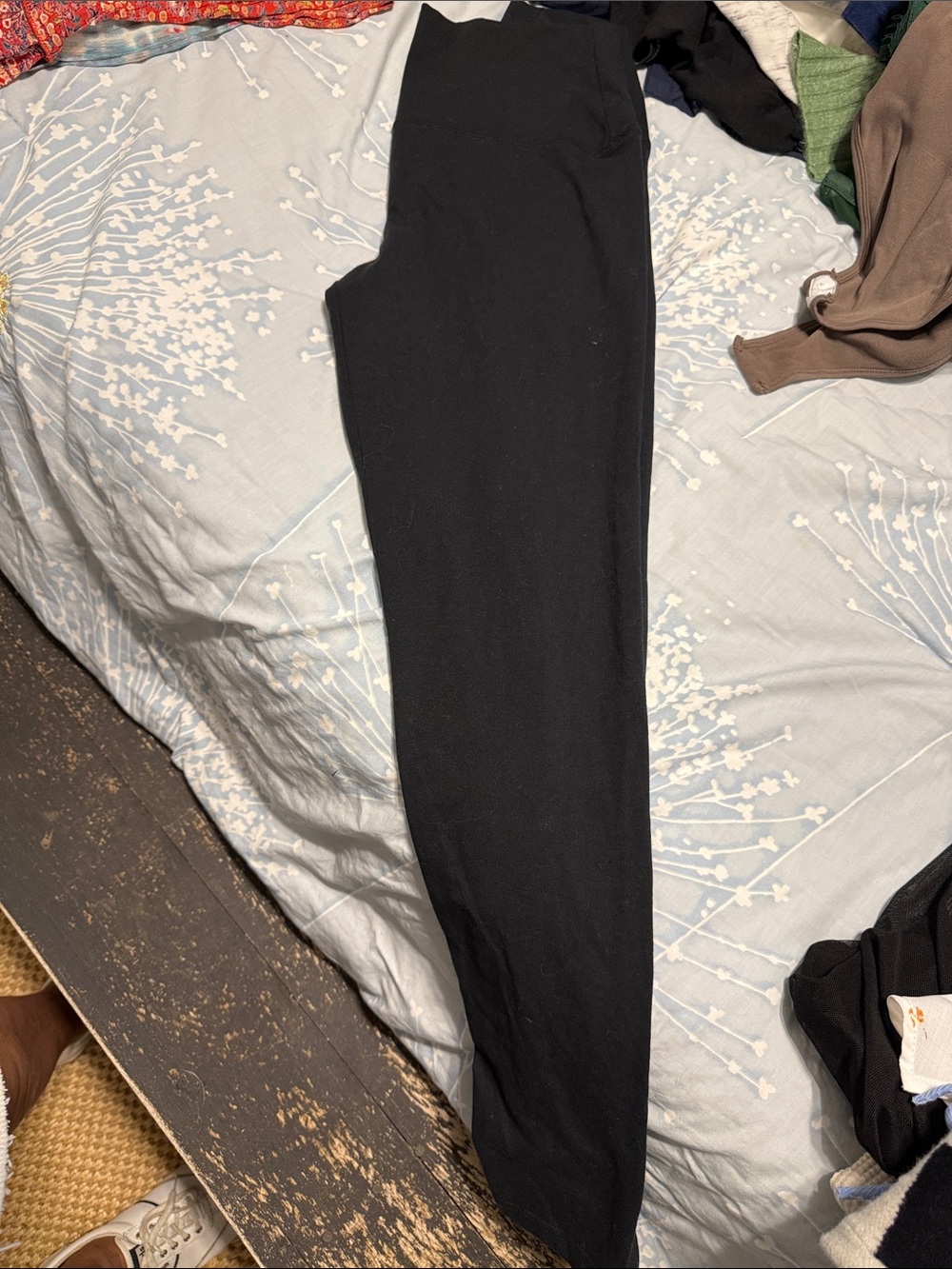 aerie Black Girls' Stretch Leggings